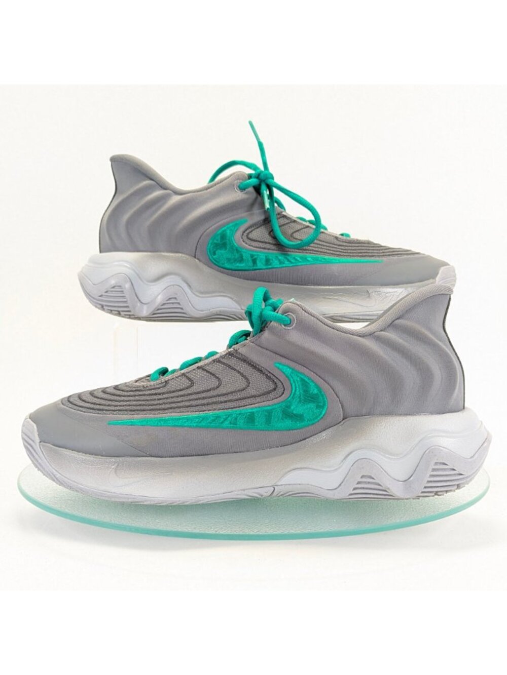 Nike Giannis Immortality 4 Smoke Grey Stadium Green Mens Size 8 Shoes Sneakers - Picture 3 of 10